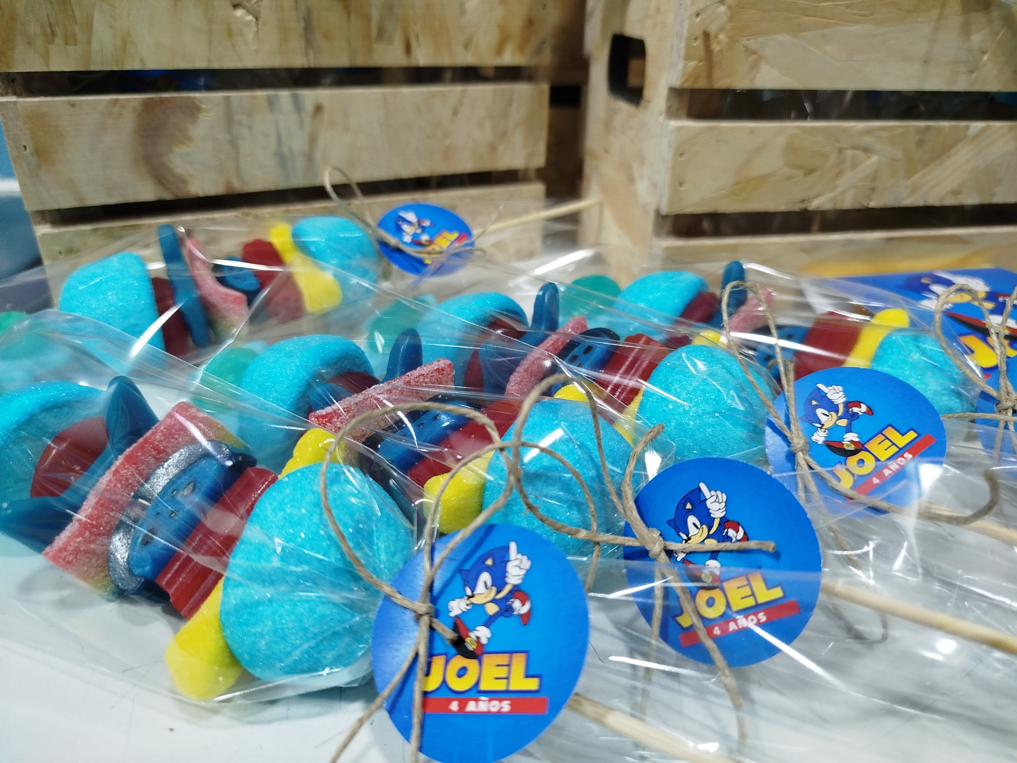 Vista adicional de Brocheta gominolas